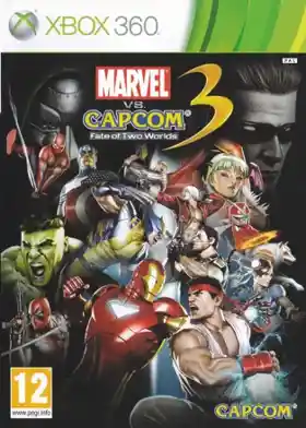 Marvel vs Capcom 3 Fate of Two Worlds (USA) box cover front